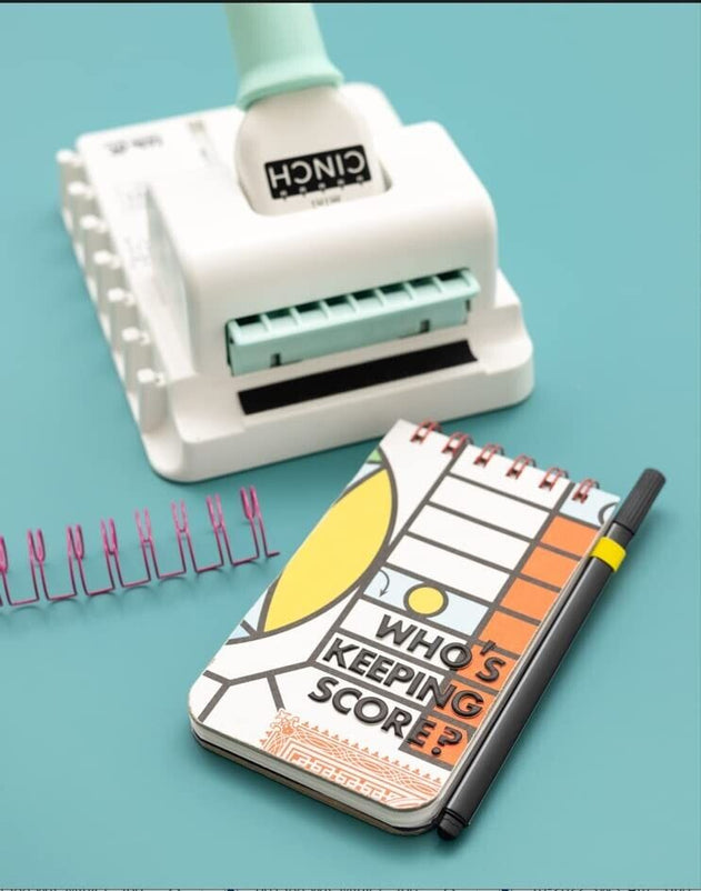 NEW Mini Cinch Book Binding Tool We R Memory Keepers Customizable Hole Spacing