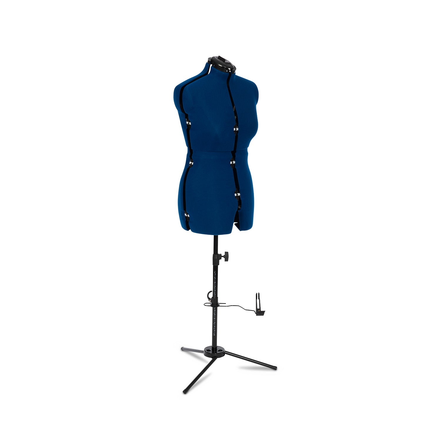 Sew Deluxe Large Dress Form - Adjustable Mannequin with Blue Fabric & Tripod Stand - Home - Crafts