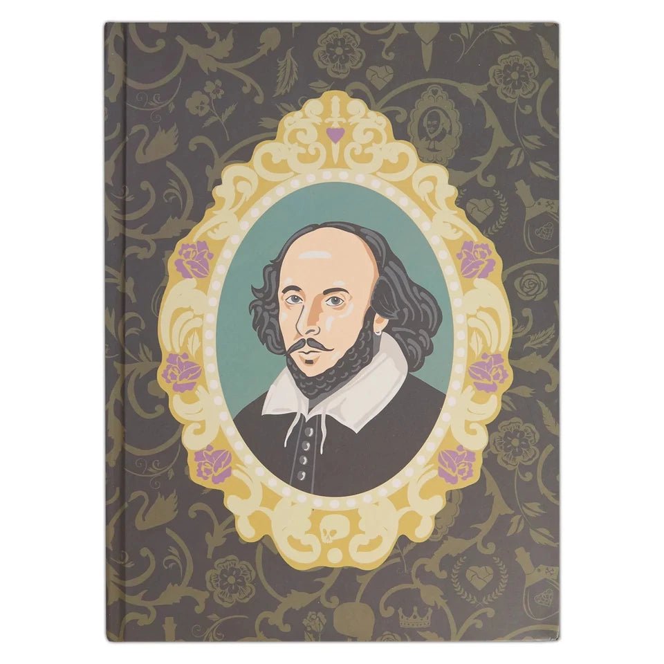 Shakespeare Portrait Royal Shakespeare Company A5 Hardback Sketchbook White Paper Art Notebook Book - Home - Crafts