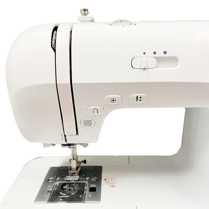 Silver Viscount 1040 Sewing Machine Computerized - 80 stitches - 70 5 x 1 step buttonhole