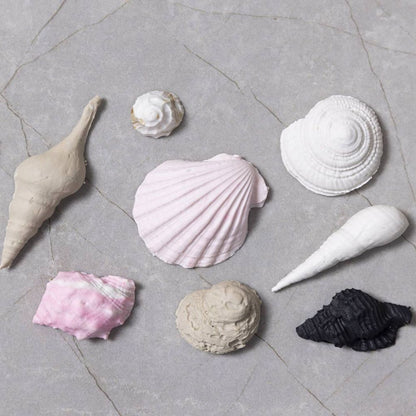 Silicone Mould - Conch & Shells Motif - For Jewellery, Soap & Resin Casting - 1 - 2.8cm - Home - Crafts