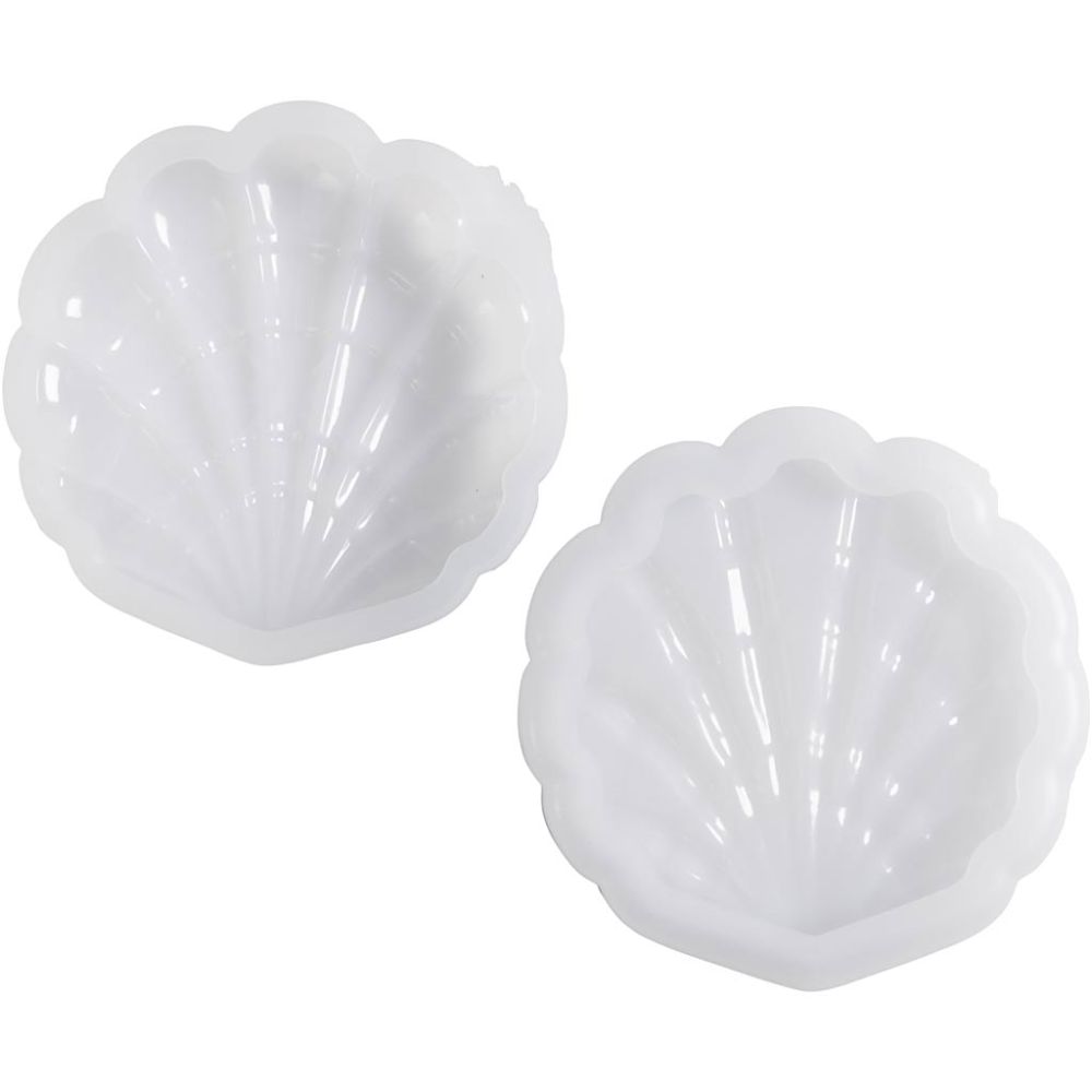 Silicone Mould - Mussel Shell Shape for Resin Casting - 13.2cm - Home - Crafts