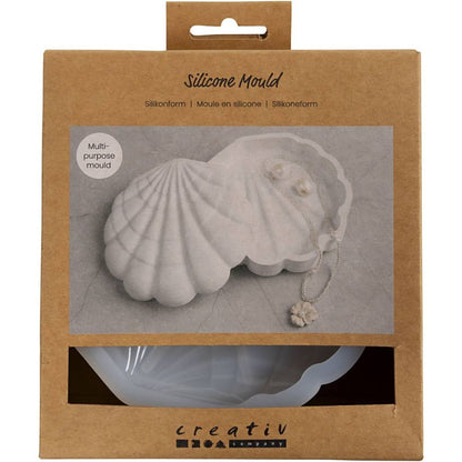 Silicone Mould - Mussel Shell Shape for Resin Casting - 13.2cm - Home - Crafts