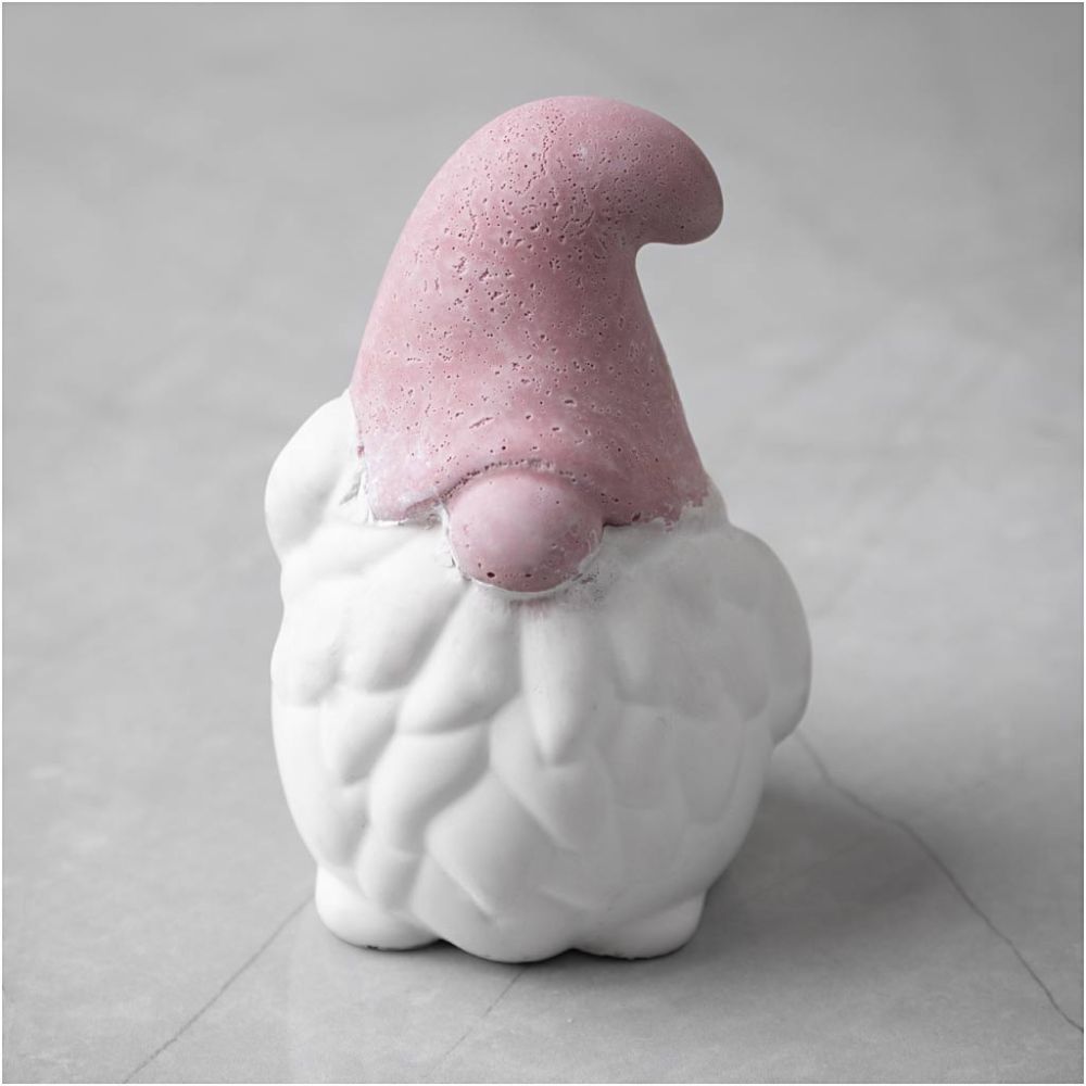 Silicone Mould - Santa Claus - 10cm - For Concrete, Plaster, Stearin & Resin Casting - Home - Crafts