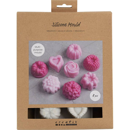 Silicone Mould - Small Cakes Shape - 25ml - For Soap, Resin, Concrete & Plaster - Home - Crafts