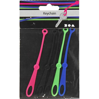 Silicone Strip Key Rings Craft Project Supplies