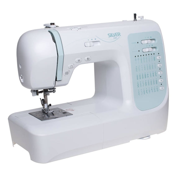 Silver Viscount 1080 Sewing Machine Computerized - 40 stitches - 3 x 1 Step Buttonhole