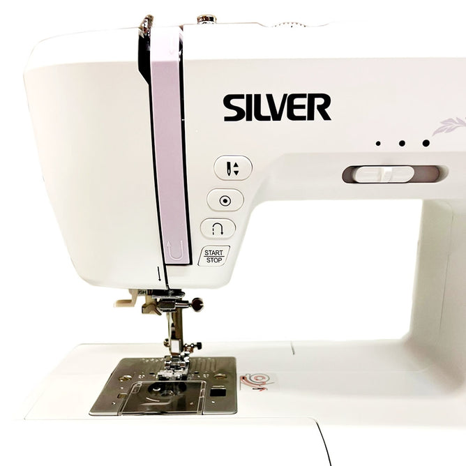 Silver Viscount 404 Sewing Machine Computerised - 400+ stitches - 5 Alphabets - 4 Memory banks