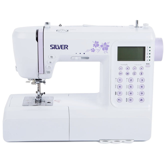 Silver Viscount 404 Sewing Machine Computerised - 400+ stitches - 5 Alphabets - 4 Memory banks