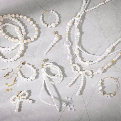 Silver-Plated Jewellery Starter Kit – Make Personalized Bracelets Necklaces Earrings