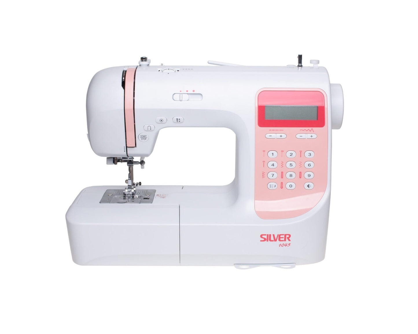 Silver Viscount 1045 Sewing Machine Computerized - 110 stitches - 70 x 1 Step Buttonhole