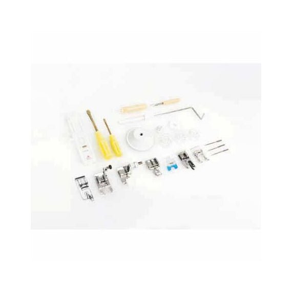 Silver Viscount 1045 Sewing Machine Computerized - 110 stitches - 70 x 1 Step Buttonhole