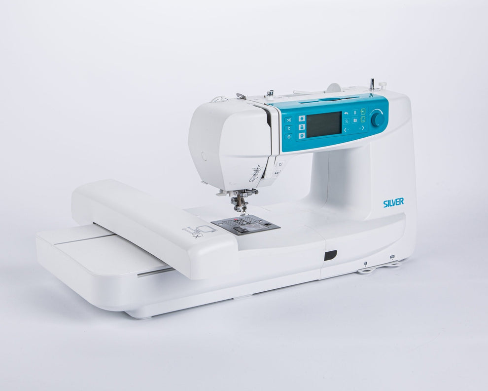 Silver Viscount A-GRADE Computerized Embroidery Machine Touch Screen A ...
