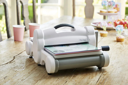 Sizzix Big Shot Plus Machine Only (White & Gray) (UK Version) - Home - Crafts
