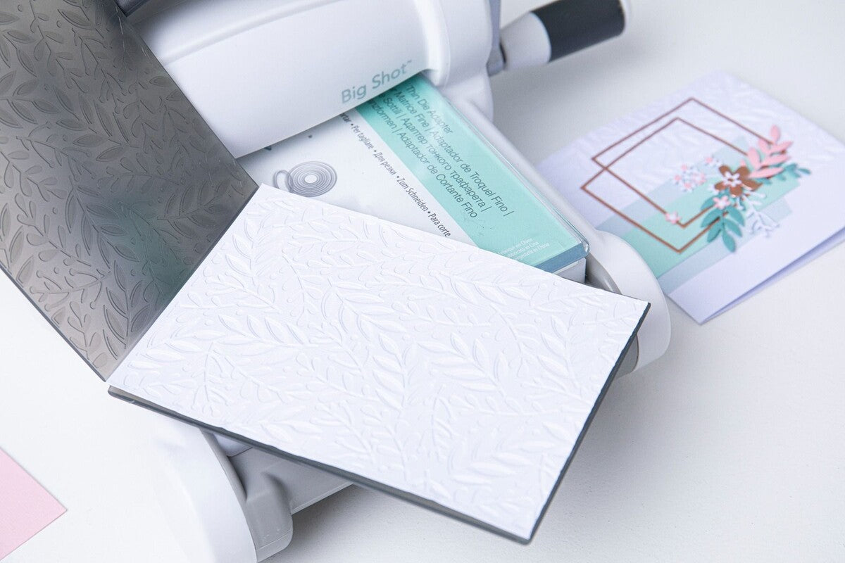 Sizzix Big Shot Embossing & Die-Cutting Machine Starter Kit - White & Grey