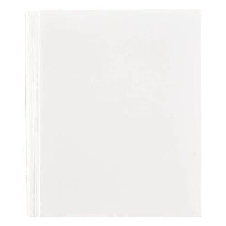 Spellbinders BetterPress Cotton Card Panels 8-1/2 x 11" Sheets Porcelain