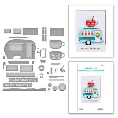 Spellbinders Camper Life- Warm Wishes Camper