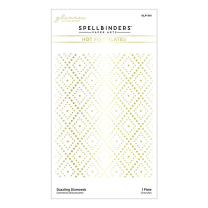 Spellbinders Dazzling Diamonds Glimmer Hot Foil Plate