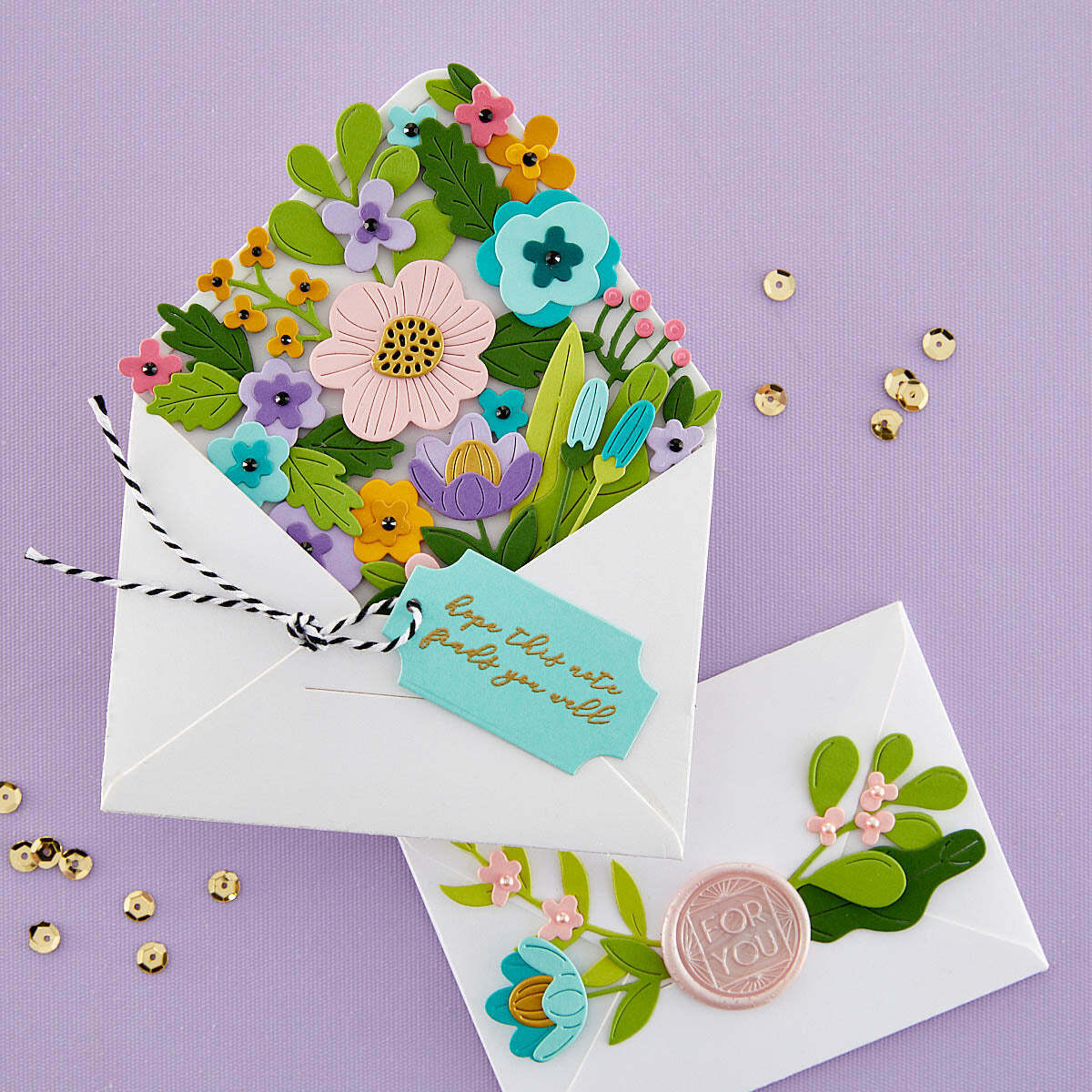 Spellbinders Envelope of Wonder Collection Etched Dies