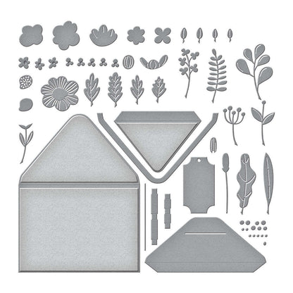 Spellbinders Envelope of Wonder Collection Etched Dies