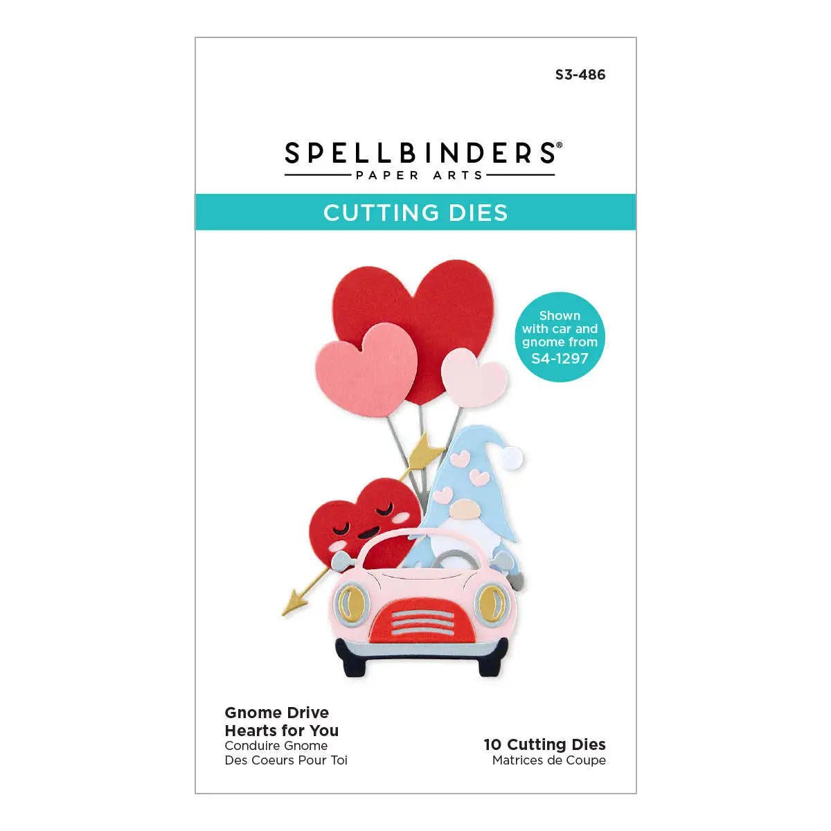 Spellbinders Etched Dies Gnome Drive I Want it All Bundle