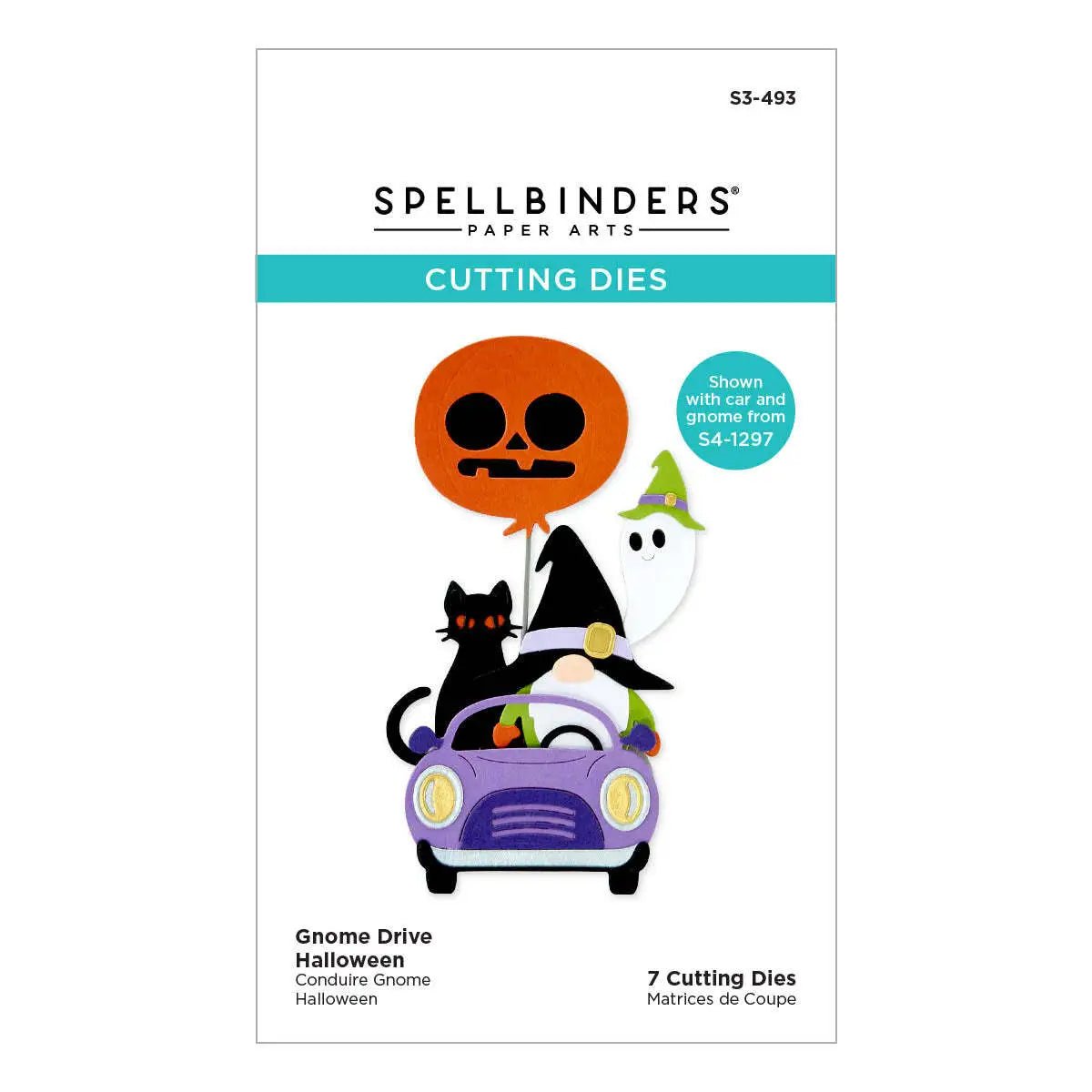 Spellbinders Etched Dies Gnome Drive I Want it All Bundle
