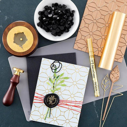 Spellbinders Geometric Flower Background Glimmer Hot Foil Plate