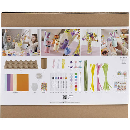 Spring Group Craft Kit - Bulk Supplies for 10 - 12 People to Make Decorations & Flowers - Home - Crafts