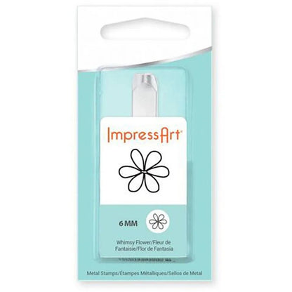 Steel Flower Sign Shape Motif Embossing Stamp Jewellery Making Supplies