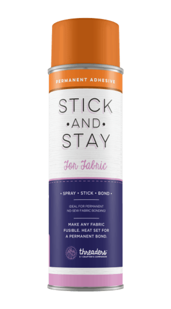 Stick and Stay Adhesive For Fabric - Orange Can - Stationary Collage Bookbinding