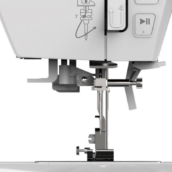 Silver Viscount Wifi Sewing & Embroidery Machine Computerized - 120 stitches 70 Embroidery Designs