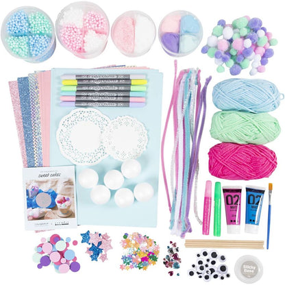 Sweet Cakes & Sweets Craft Mix - Bulk Creative Materials for Recycled Model Makin - Home - Crafts