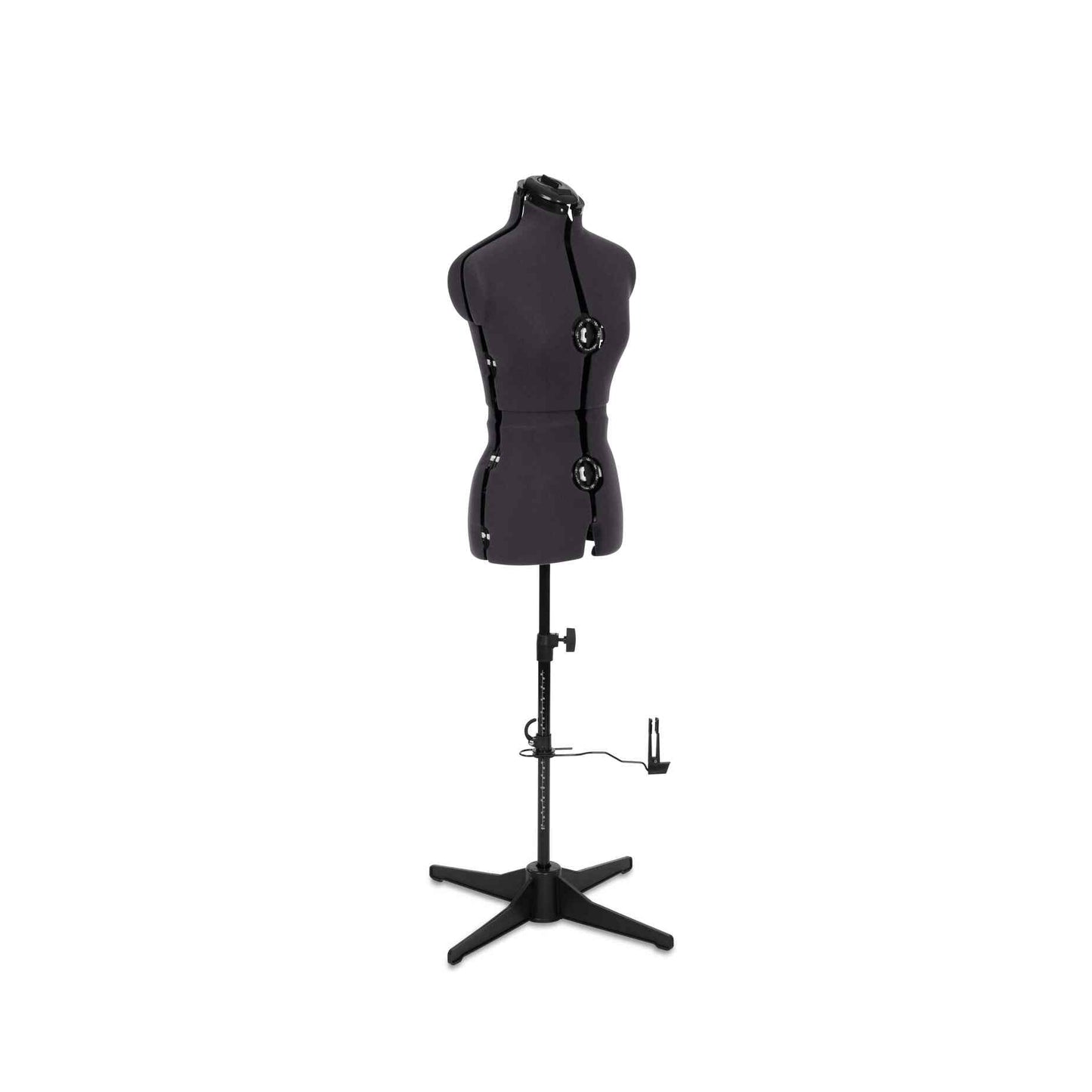 Tailormaid Medium Dress Form - Adjustable Mannequin with Grey Fabric & 4 - Foot Stand - Home - Crafts