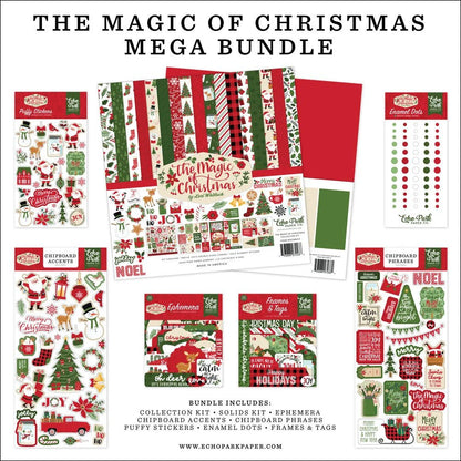 The Magic Of Christmas Mega Bundle Home Decorations Scrapbooking Card Making Halloween