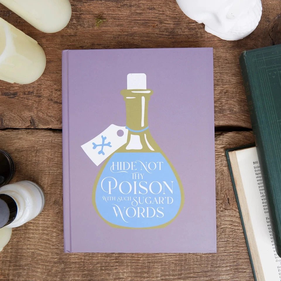 Thy Poison Royal Shakespeare Company A5 Hardback Sketchbook White Paper Art Notebook Book - Home - Crafts