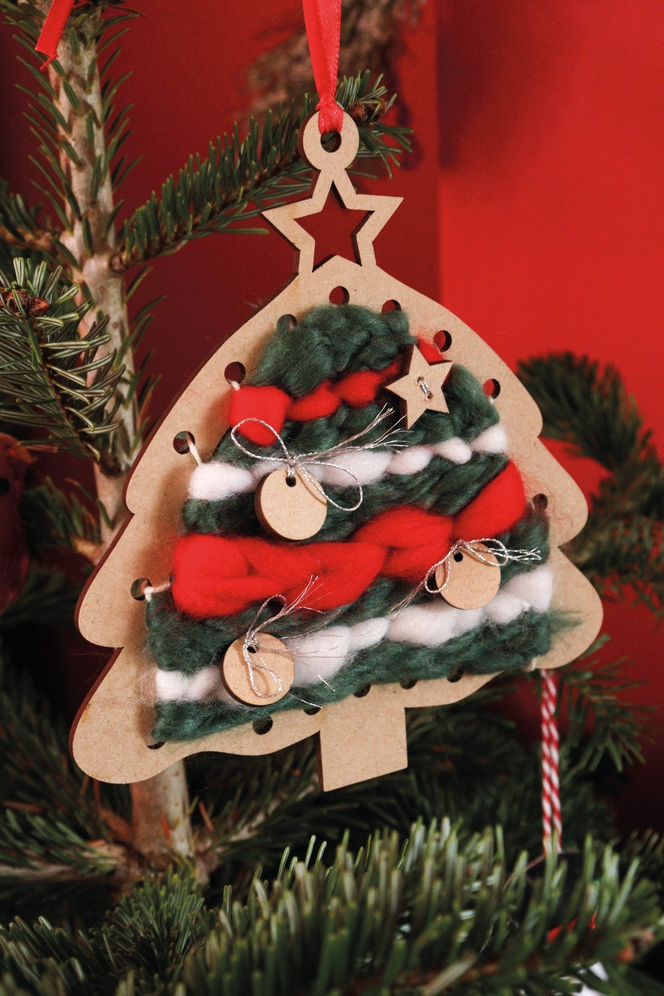 Tree Felting Crafting Kit Cute Decorations Toys Beginner Friendly