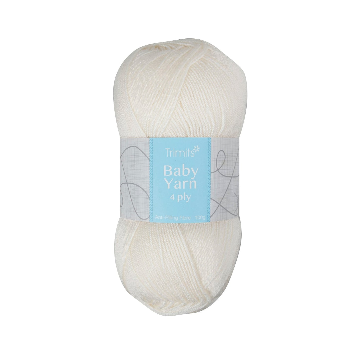 Trimits Baby Yarn Cream Soft Anti - Pilling 4 Ply - 400m Fine Acrylic Knitting - Home - Crafts