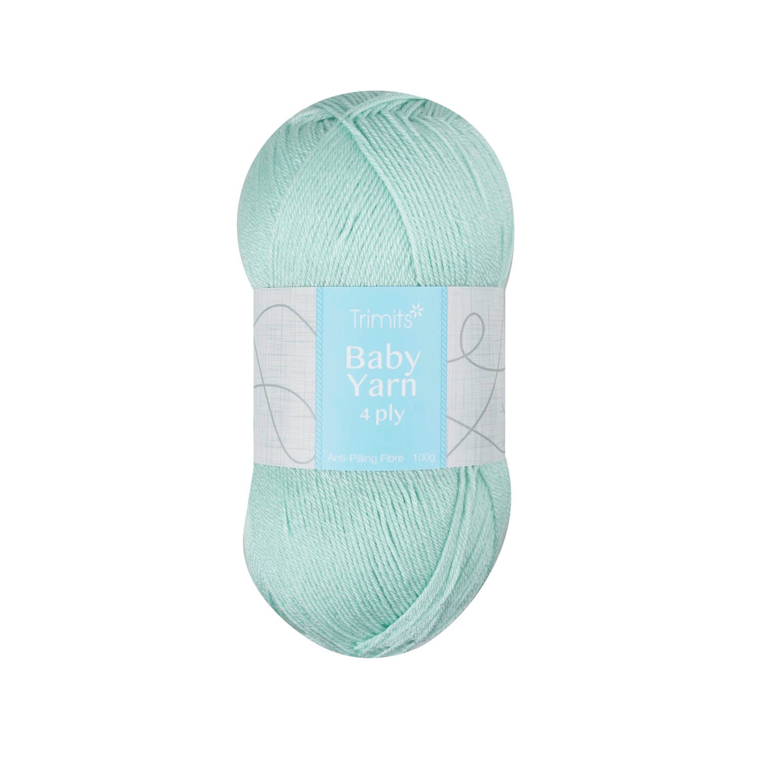 Trimits Baby Yarn Mint Soft Anti - Pilling 4 Ply - 400m Fine Acrylic Knitting - Home - Crafts