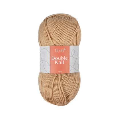 Trimits Double Knitting Beige Acrylic Yarn - 280m Soft Mid - Weight Yarn for Knitting & Crochet (6 - Pack) - Home - Crafts