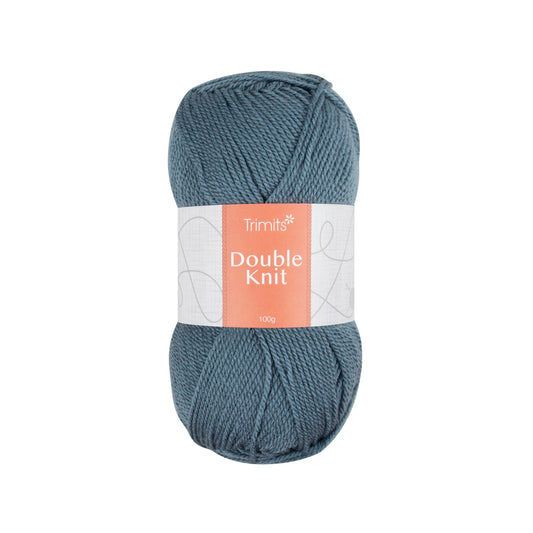 Trimits Double Knitting Denim Blue Value Acrylic Yarn - 280m Soft Mid - Weight Yarn for Knitting & Crochet (6 - Pack) - Home - Crafts