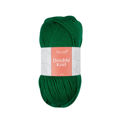 Trimits Double Knitting Green Value Acrylic Yarn - 280m Soft Mid - Weight Yarn for Knitting & Crochet (6 - Pack) - Home - Crafts