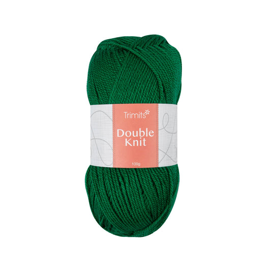Trimits Double Knitting Green Value Acrylic Yarn - 280m Soft Mid - Weight Yarn for Knitting & Crochet (6 - Pack) - Home - Crafts