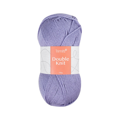 Trimits Double Knitting Lavender Value Acrylic Yarn - 280m Soft Mid - Weight Yarn for Knitting & Crochet (6 - Pack) - Home - Crafts