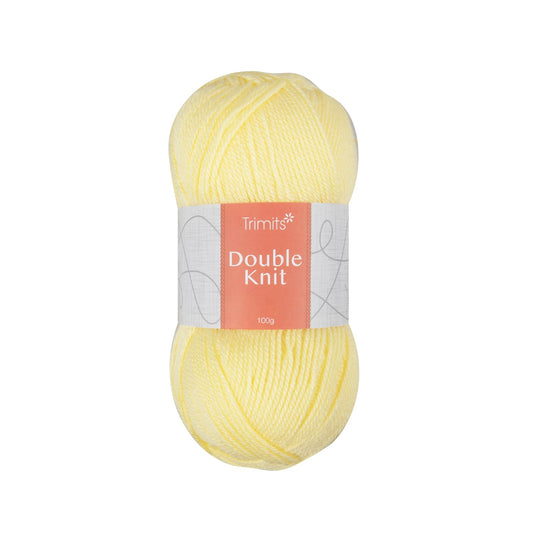 Trimits Double Knitting Lemon Value Acrylic Yarn - 280m Soft Mid - Weight Yarn for Knitting & Crochet (6 - Pack) - Home - Crafts
