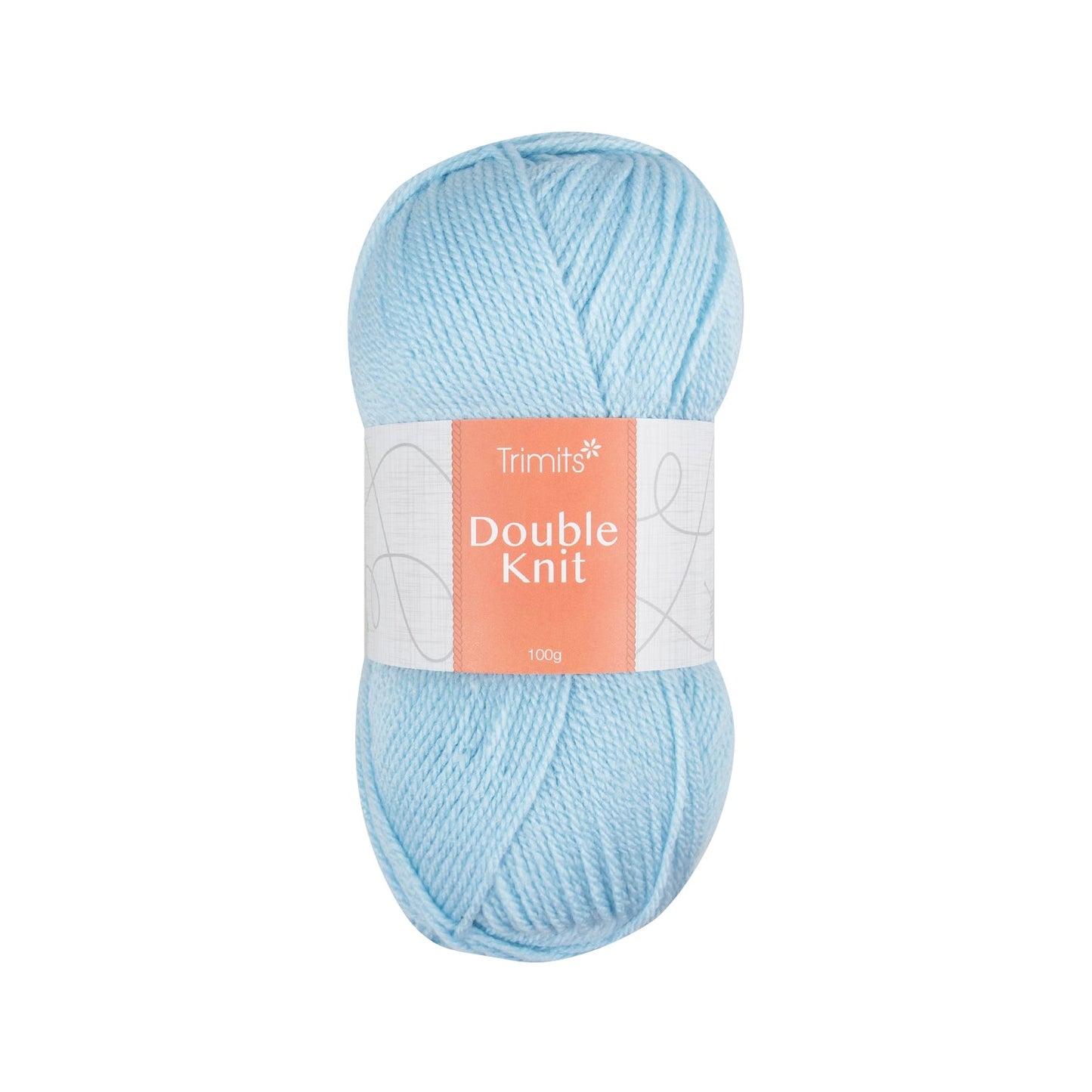 Trimits Double Knitting Light Blue Value Acrylic Yarn - 280m Soft Mid - Weight Yarn for Knitting & Crochet (6 - Pack) - Home - Crafts