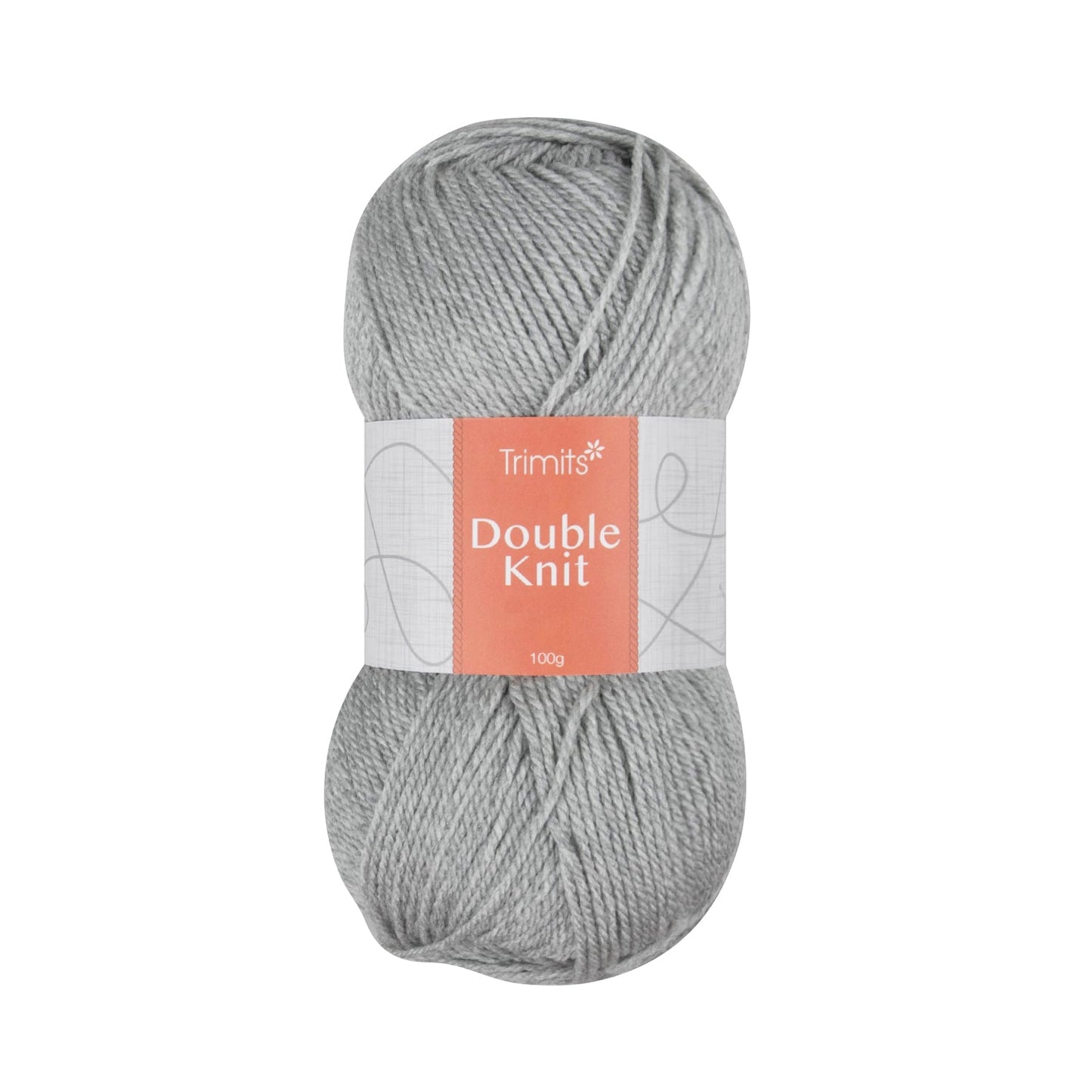 Trimits Double Knitting Light Grey Value Acrylic Yarn - 280m Soft Mid - Weight Yarn for Knitting & Crochet (6 - Pack) - Home - Crafts