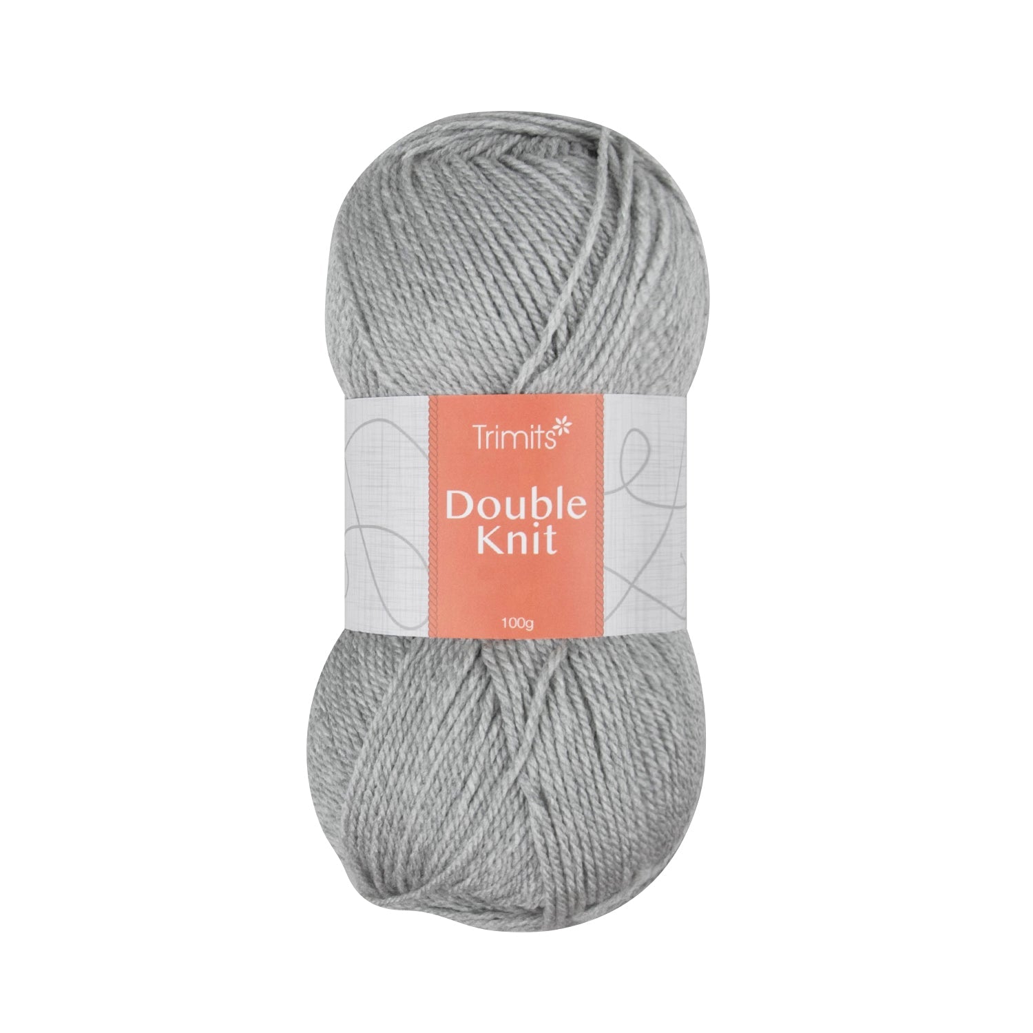 Trimits Double Knitting Light Grey Value Acrylic Yarn - 280m Soft Mid - Weight Yarn for Knitting & Crochet (6 - Pack) - Home - Crafts