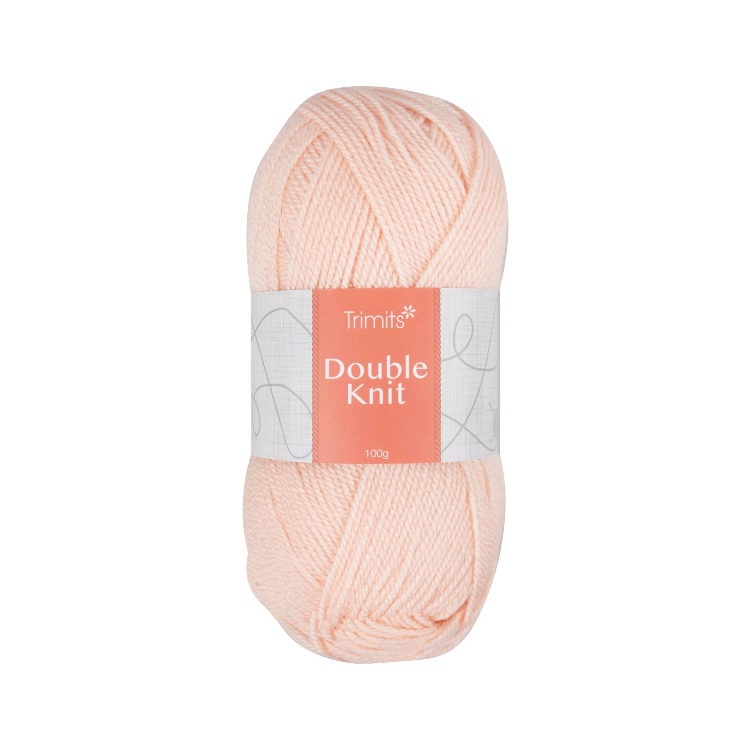 Trimits Double Knitting Light Pink Value Acrylic Yarn - 280m Soft Mid - Weight Yarn for Knitting & Crochet (6 - Pack) - Home - Crafts