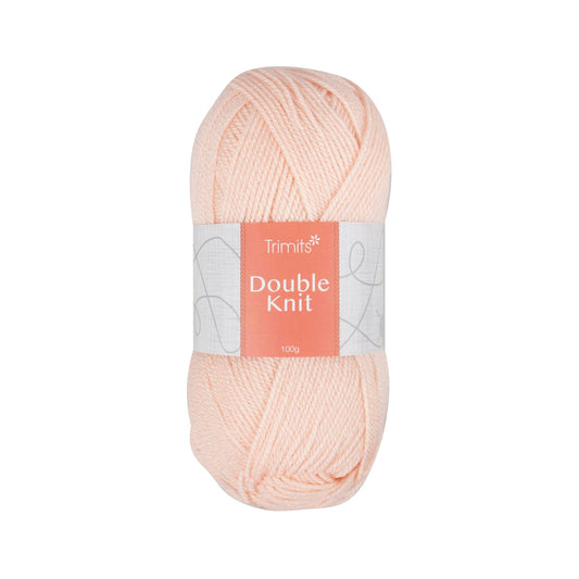 Trimits Double Knitting Light Pink Value Acrylic Yarn - 280m Soft Mid - Weight Yarn for Knitting & Crochet (6 - Pack) - Home - Crafts