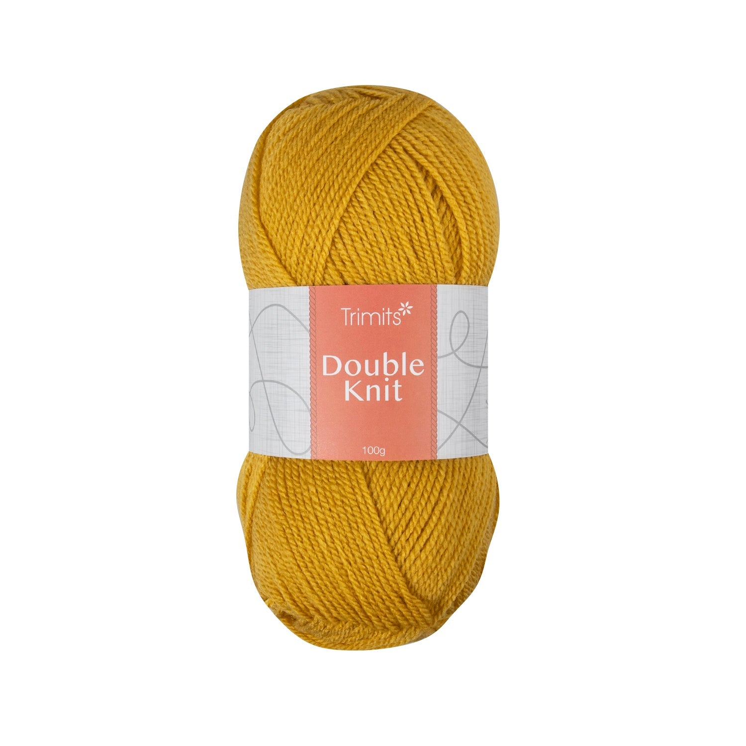 Trimits Double Knitting Mustard Value Acrylic Yarn - 280m Soft Mid - Weight Yarn for Knitting & Crochet (6 - Pack) - Home - Crafts